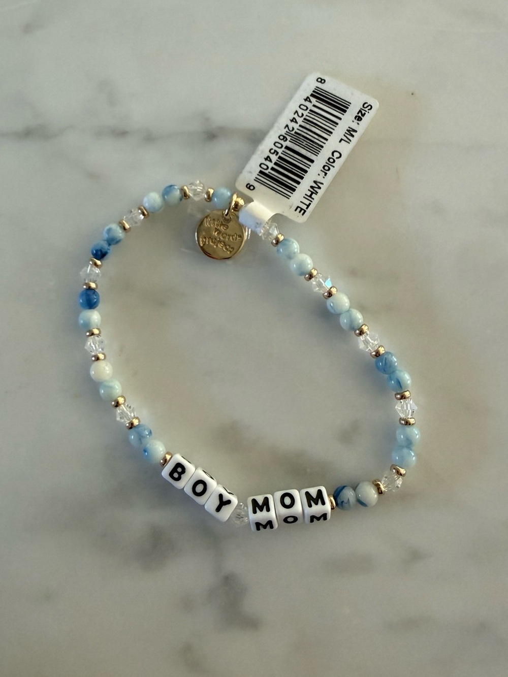 Little Words Project Boy Mom Bracelet